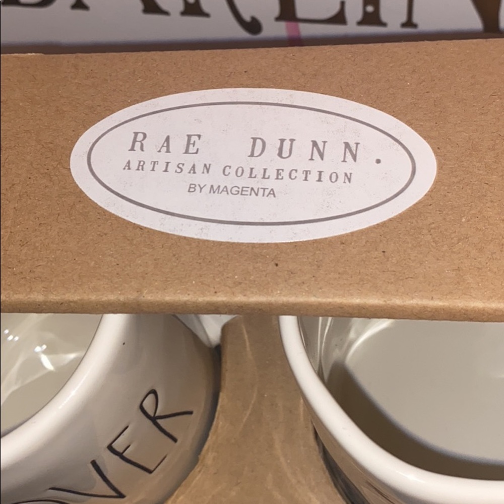 Rae Dunn Lover Fighter Mug Set (SOLD) - Picture 4 of 5